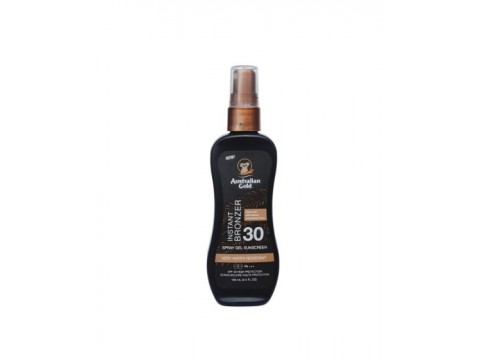 AUSTRALIAN GOLD SPF 30 SPRAY GEL WITH BRONZER, apsaugos nuo saulės pienelis su bronzantais, 100 ml
